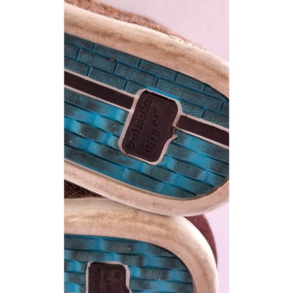 Asics Onitsuka Tiger Womens Seck High Brown Tweed CapriBreeze Size 7.5 S0079 - Picture 12 of 14